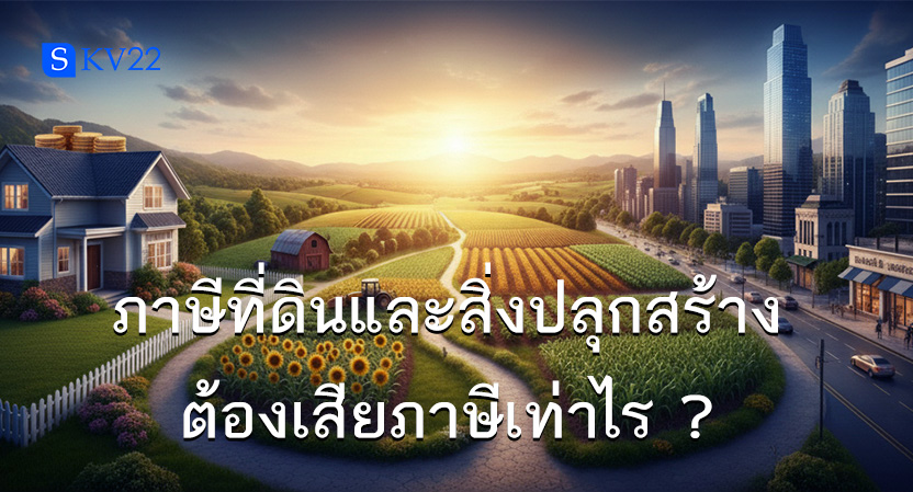 ภาษีที่ดินและสิ่งปลูกสร้างต้องเสียภาษีเท่าไร ?